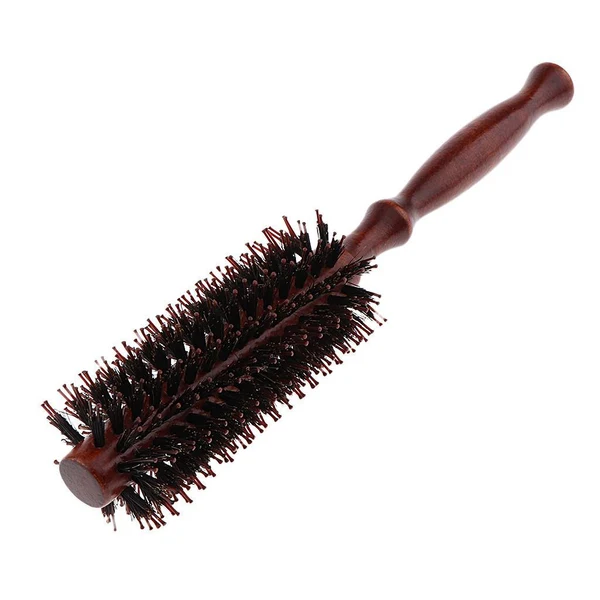Expertly Made Anti-Static Round Hairbrush Hair Curling Styling Blow Dry Rolled Brush Comb M Elite