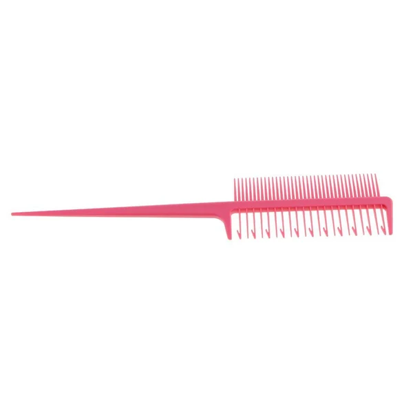 Proven Pro Sectioning Weave Highlighting Salon Highlights Hair Coloring Dyeing Comb Pink High-Quality