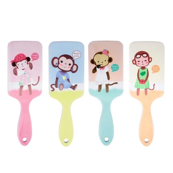 High-Quality Professional Hair Brush Massage Comb Hair Care Anti-static Brush Orange Refined
