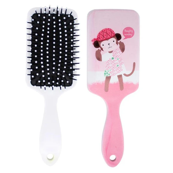 Efficient Professional Hair Brush Massage Comb Hair Care Anti-static Brush Pink Specialty