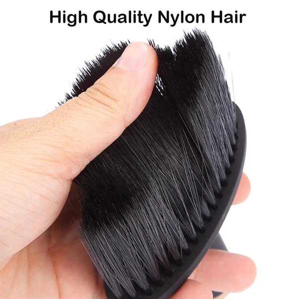 Luxury Barber Salon Neck Face Duster Hair Cleaning Brush Tool Red Green