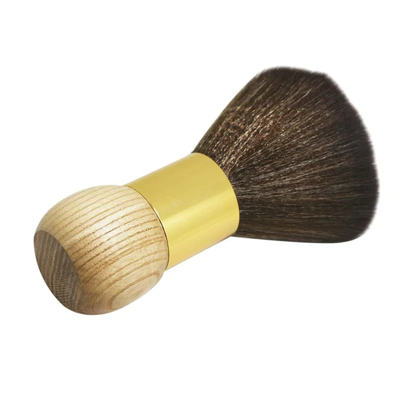 Luxury Natural Wooden Hairbrush for Salon Barber Styling Tool Remove Hair Clippings Excellent