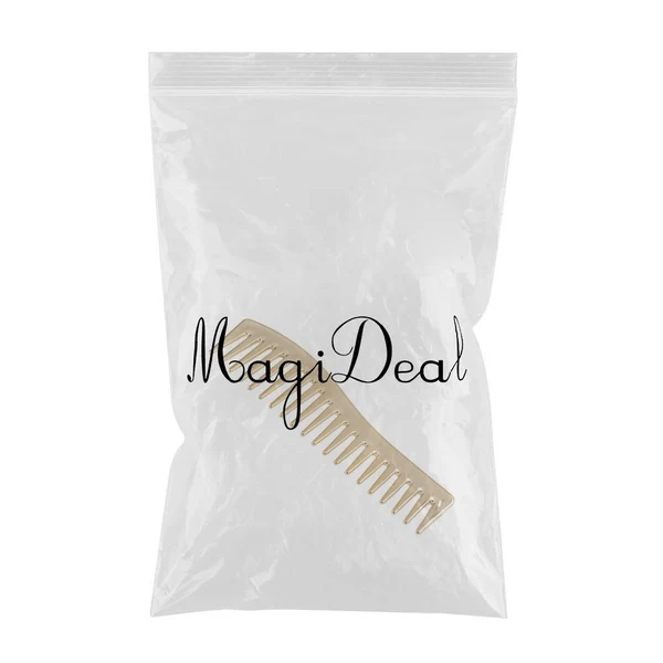 Convenient Anti-static Wide Tooth Comb Barber Heat Resistant for Curly Hair Golden Premium