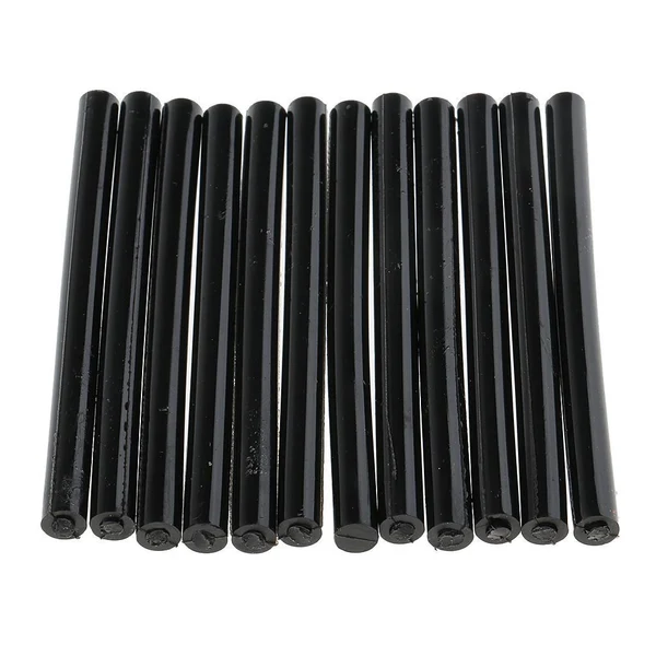 Fine Crafted 12 Pieces 7.5mm Bonding Glue Sticks for Hair Extension Fusion 10cm Black Optimized