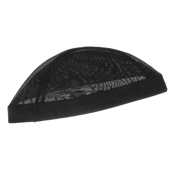 Recyclable Stretchable Hair Cap Costume Cool Net Weaving Making Wigs Spandex Snood Hairnet Accessories BlackOne Size fit Most Authentic