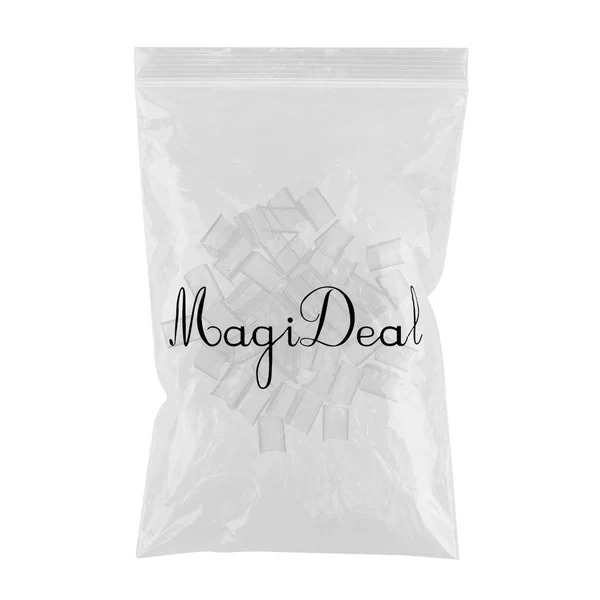 Safe 50Pcs Keratin Nail Glue for U Tip Rebond Hair Extensions Hot Fusion White Practical