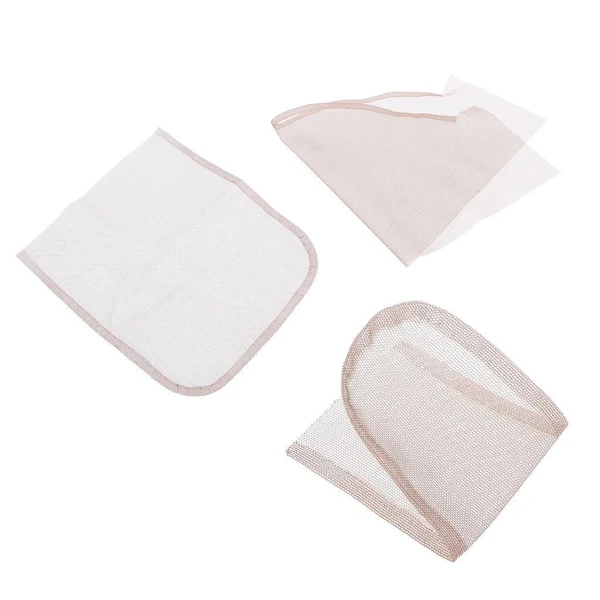 Carefully Designed DIY Handmade Lace Net Mesh Closure Basement Making Weaving Wig Cap Accessory 6x12 cm Clean