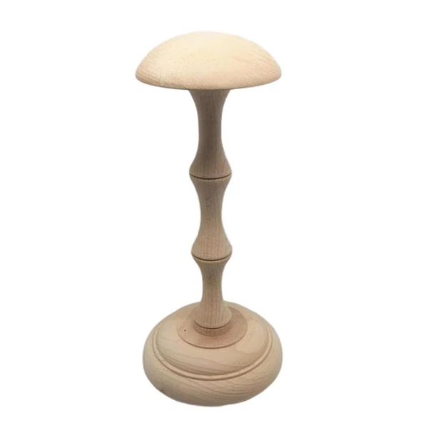 Selected Vintage Style Wood Wooden Wig Cap Helmet Hat Rack Holder Display Stands S Relaxed