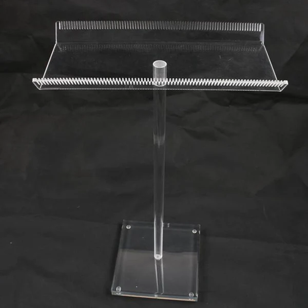 Versatile Acrylic Hair Extensions Wefts Holder Display Rack Stand for Braiding Weaving Selected