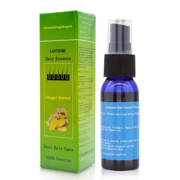 Natural Fast Hair Growth Regrowth Anti Hair Loss Treatment Essence 30ml Recyclable