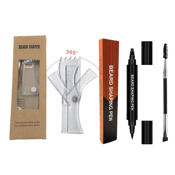 Reliable Waterproof Beard Filler Pen Sharpen Define Patchy Beards Camouflage New Sophisticated