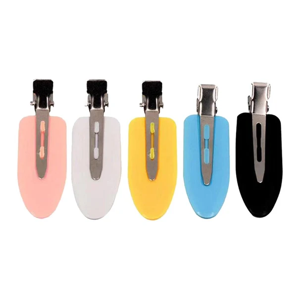 High-End Women No Bend Hair Clips Pin Curl Clips Makeup No Crease Hair Clips 10 Pcs Casual