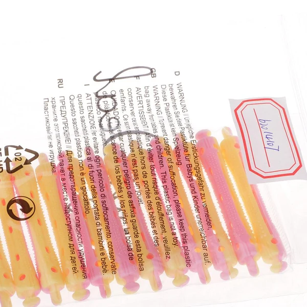Certified 12x Hair Curler Clamps Hairdreser Perm Rods Hair Styling DIY Tool 7 x 1.2cm Refined