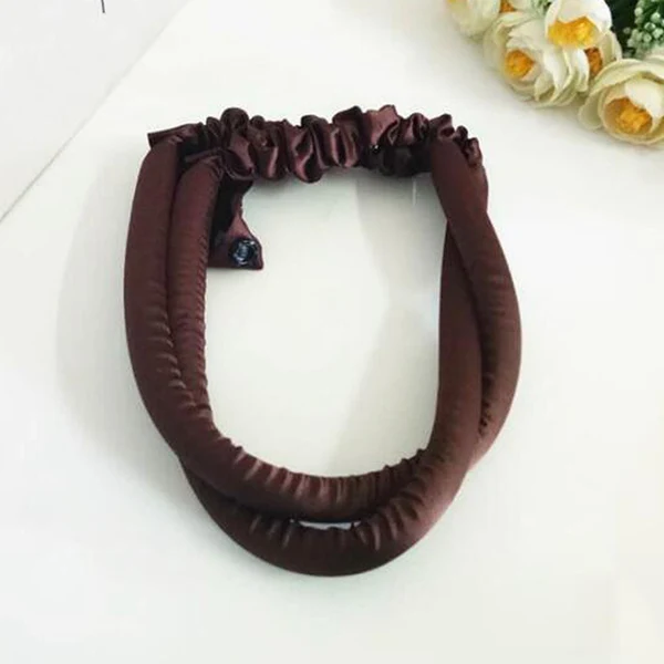 Reliable Heatless Hair Curlers Sleep In Overnight Soft Foam Hair Rollers Coffee High-Quality
