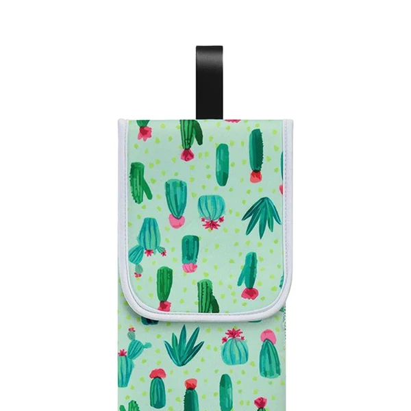 Smart Travel Water-resistant Curling Iron Holder Cover Bag Carrying Green Reliable