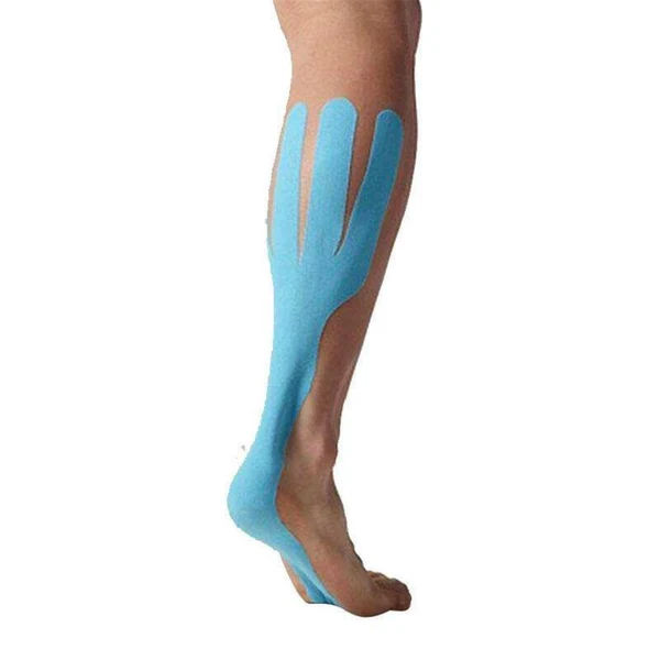 Powerful Waterproof Uncut Muscle Support Sports Kinesiology Tape Blue Prestigious