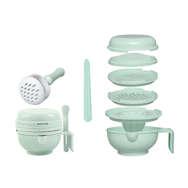 Pure Maxbell Baby Food Mill Grinding Bowl Grinder Processor Multifunction Mash Prep Serving DIY Homemade Organic