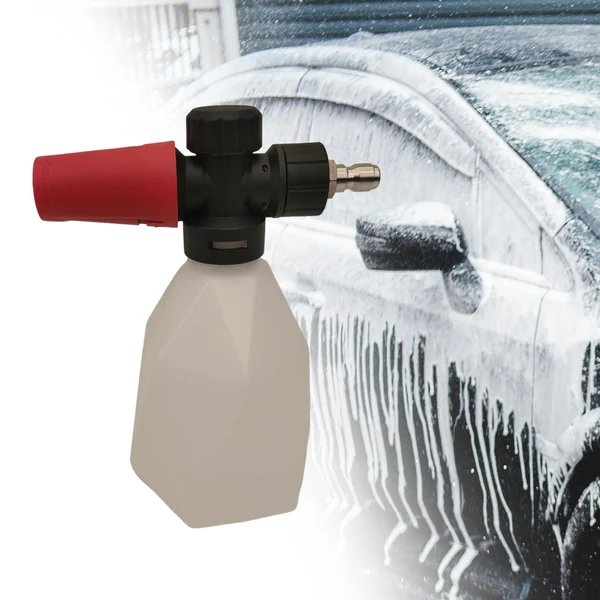 Reliable Maxbell Adjustable foam Sprayer Portable Multi Purpose for Pressure Washer Black Red Fine