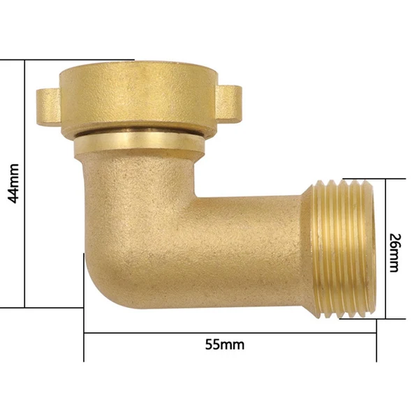 Expertly Made Maxbell Garden Hose Adapter Water Pipe Hose Joint for Intake Hose Adapter Lawn Healthy