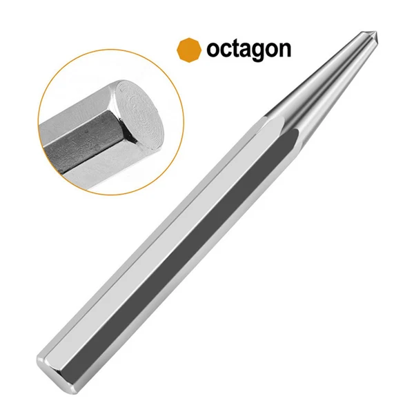 Environmentally Friendly Maxbell Octagonal Positioning Punch Marking Tools High Hardness Hand Tool Drill Bit Easy-to-Use