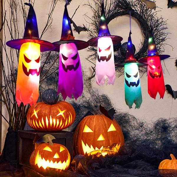 Stylish Maxbell LED String Lights Colorful Waterproof Dark Horror for Halloween Party Decor Trendy