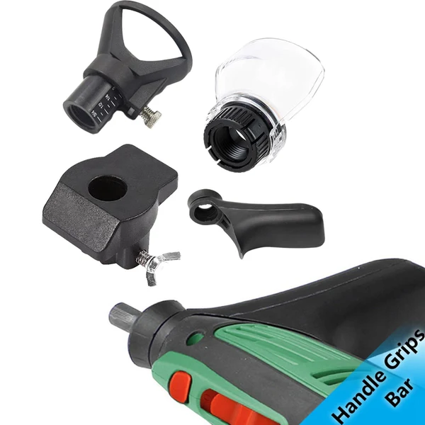 Expertly Made Maxbell 4Pcs Rotary Power Tool Kit Carving Attachment Grip Handle Grinding Set Trusted