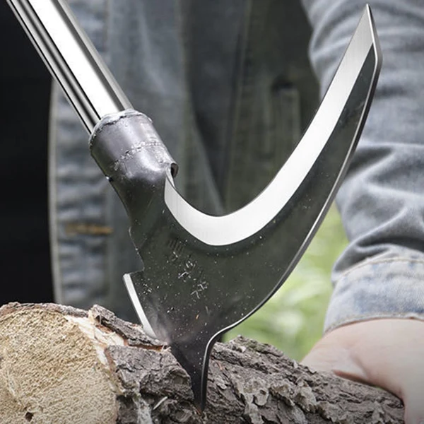 Carefully Designed Maxbell Gardening Axe and Sickle Set Splitting Firewood for Weeding Farming Outdoor Authentic
