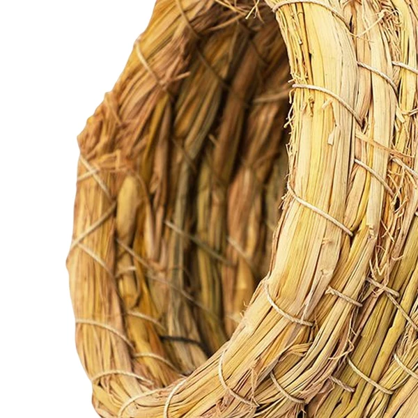 Minimalist Maxbell Handwoven Bird Nest Bed Comfortable Breathable for Breeding Garden Patio S Relaxed