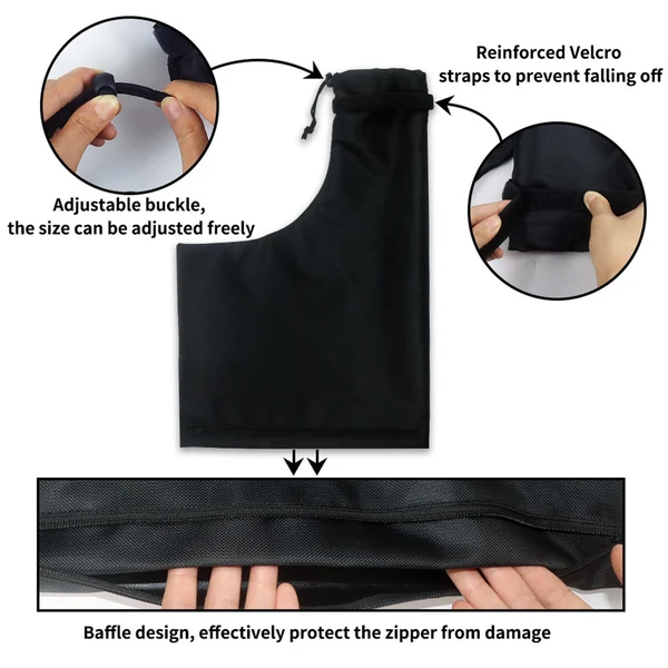 Minimalist Maxbell blower Vacuum Bag Zippered Type Storage Bag Washable for Garden Fine Crafted