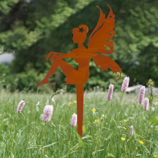 Certified Maxbell Iron Silhouette Statue Lawn Ground Arts Sculpture Crafts for Outdoor Outside Style B Responsible