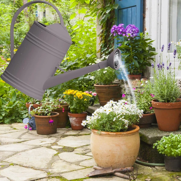Organic Maxbell Watering Can Flower Watering Sprinkler Head for Indoor Garden Taupe Brown Superior