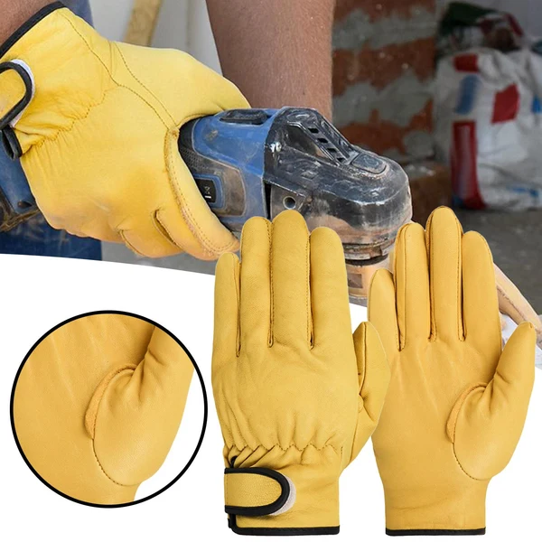Functional Maxbell 1 Pair Gardening Gloves High Dexterity Breathable for Rose Pruning Thorn M Traditional