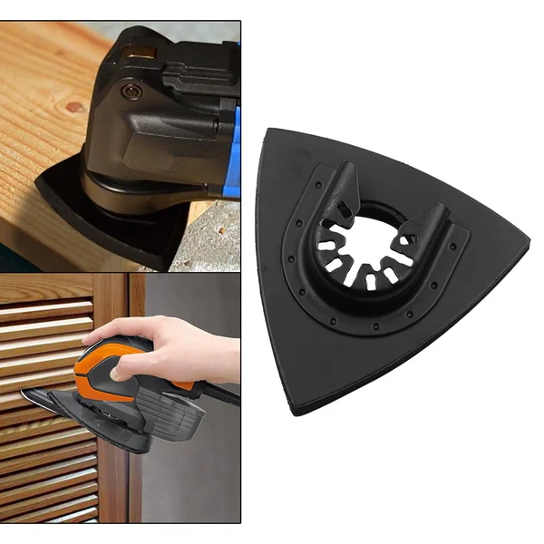 Sustainable Maxbell Multipurpose Oscillating Multi Tool Fitments Triangular for Scraping Sanding Reusable