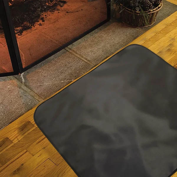 Elite Maxbell Heat Insulation Fireplace Mat Fireproof Pad for Backyard Decking Grass 100X100cm Proven