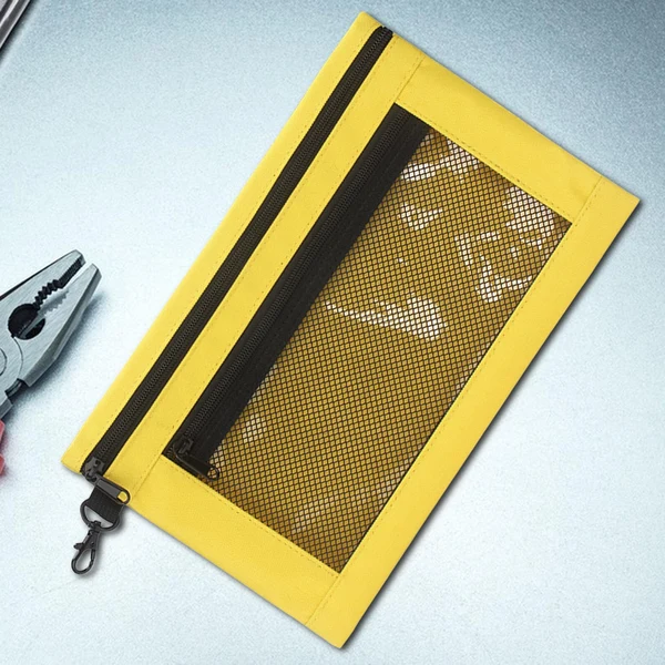 Refined Maxbell Small Tool Pouches Maintenance Tool Bag Small Tool Bag Case for Outdoor Yellow Durable