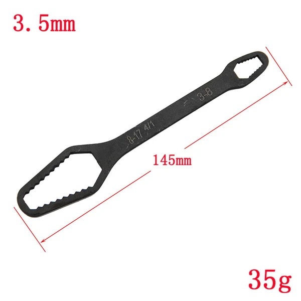 Genuine Maxbell Universal Wrench Double Head Repair Tool for Outdoor Car Accessory 145mm Easy-to-Use