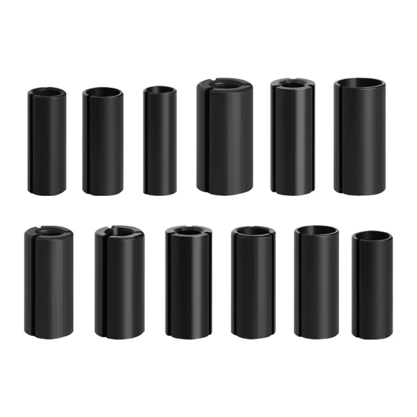 Crafted Maxbell Collet Adapters Accessory Set Alloy for Engraving Trimming 12 Piece Set Stylish