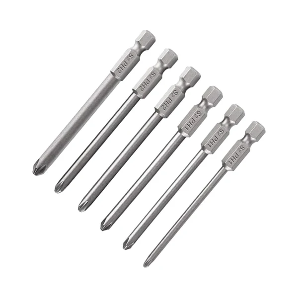 Fast Maxbell 6 Pieces Screwdriver Bits Kit Repair Tools Parts for 1 4 Handle High-End