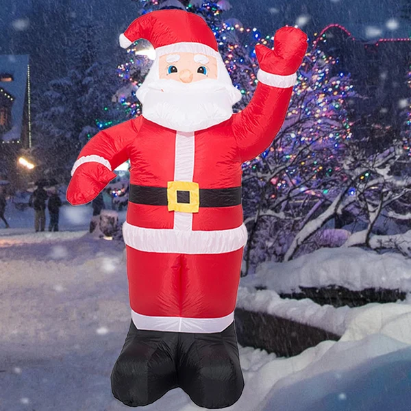 High-Grade Maxbell decor with LED Santa Decor Yard Decoration for Patio High-End