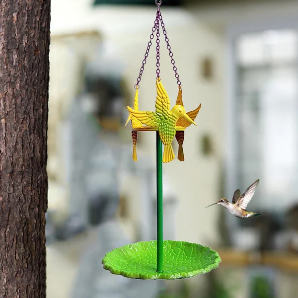 Organic Maxbell Hanging Bird Feeder Pet Supplies Tray Platform for Backyard Outdoor Decor Efficient