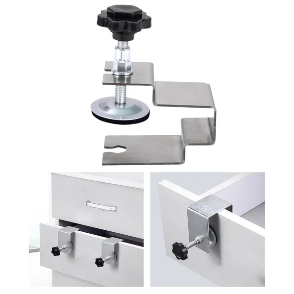 Elegant Maxbell Woodworking Clamp Device Universal Drawer Front Clamp for Mounting Furniture Bow Type Recyclable