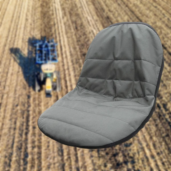 Fine Maxbell Garden Lawn Mower Seat Cover with Pockets Durable for Lawn Mower Tractor Grey Versatile