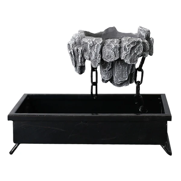 Carefully Designed Maxbell Multifunctional Bonsai Planter Basket Planter for Patio Bedroom Decoration Dark Gray Style D Versatile