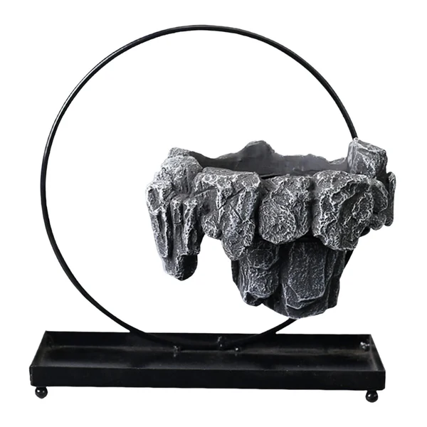 Advanced Maxbell Multifunctional Bonsai Planter Basket Planter for Patio Bedroom Decoration Dark Gray Style E Durable