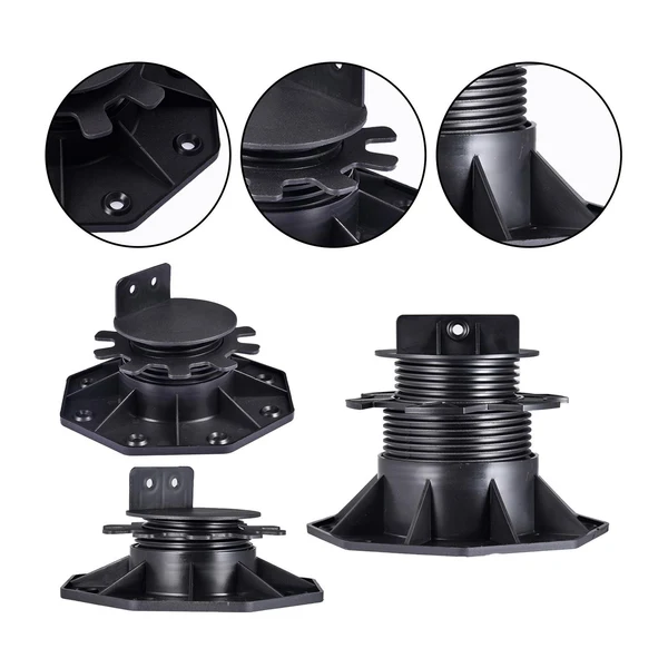 Refined Maxbell 5Pcs Floor Balance Bracket Supply Weatherproof Tool for Porch Decking Board 3cm to 6cm Recyclable