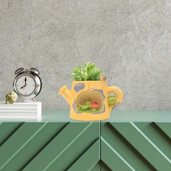 Dependable Maxbell Nordic Style Resin Flowerpot Planter Pen Holder for Bedroom Hotel Decoration Frog Flexible