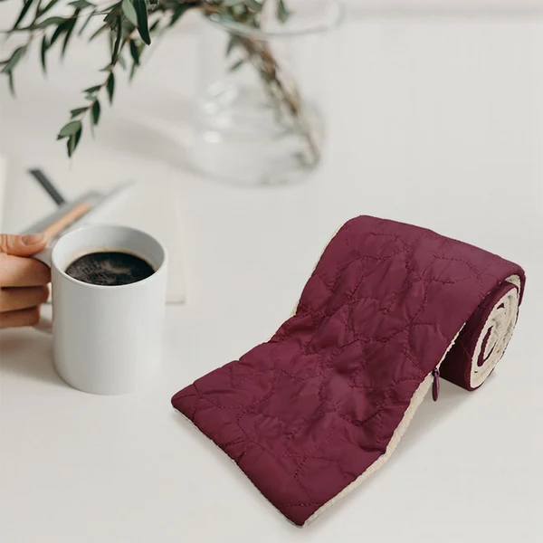 Trusted Maxbell Electric Heated Scarves Shawl Neckerchief Warmer Hiking Winter Heating Scarf Gray Timer Switch Dependable