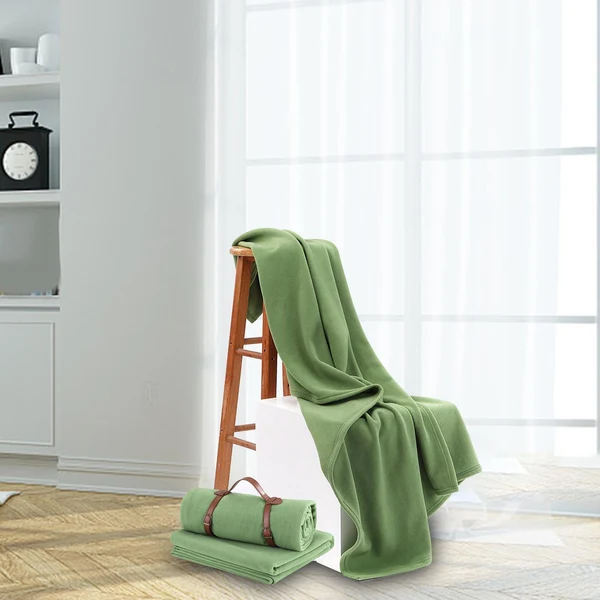 High-Quality Maxbell Fleece Throw Blanket Winter Couch Car Bedroom Decor Office Lightweight Dependable