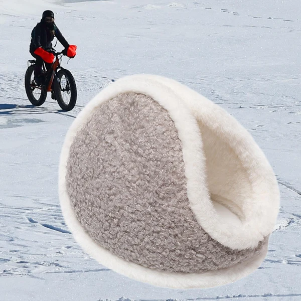 Prestigious Maxbell Winter Ear Muffs Ear Warmers Ear Covers Earwarmer for Running Children Light Grey Versatile