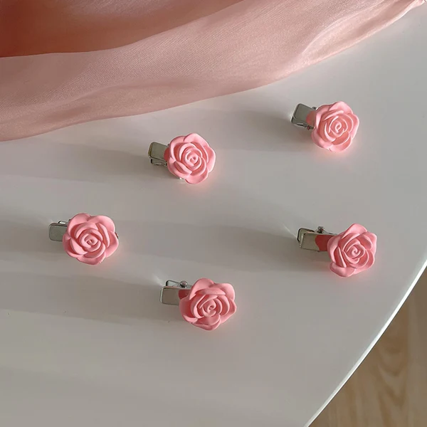 Artisan Maxbell 5Pcs Hair Clips Hair Accessories Claw Hair Clamp Jewelry Non Slip flower Fine Crafted